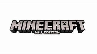 Image result for Minecraft Wii U Edition Logo