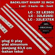 Image result for TV Sharp 32 Lampu Berkedip Merah