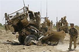Image result for MRAP Explosion Thrown into Air