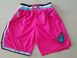 Image result for Miami Heat Shorts Blue and Red
