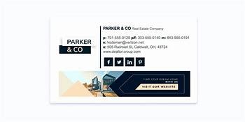 Image result for e mail signatures template business