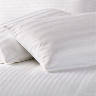 Image result for Stripe Pillow Cover White