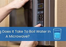 Image result for Microwave Heating Water