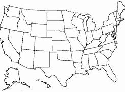 Image result for Us Map with All 50 States