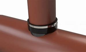 Image result for Clay Pipe Saddle Glue and Band
