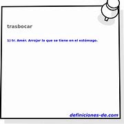 Image result for trasbocar