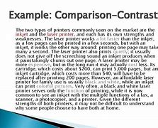 Image result for Compare and Contrast Paragraph