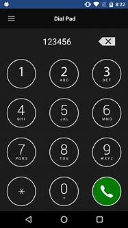Image result for Cell Phone Dialer Screen