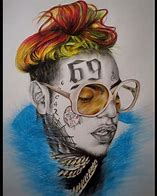 Image result for 6Ix9ine Pintrest Drawing