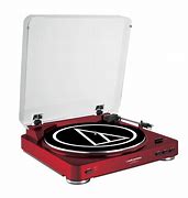Image result for Audio-Technica Turntable Red