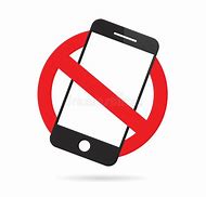 Image result for No Cell Phone Signs Vector