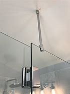Image result for Shower Glass T Support Bar