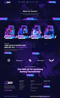 Image result for eSports HTML Template