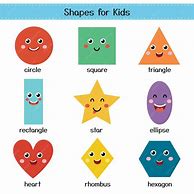 Image result for Basic Shapes for Kids