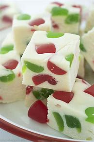 Image result for Easy Christmas Gumdrop Nougat Candy