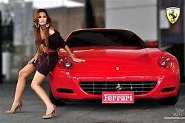 Image result for Ferrari Cars with Girls