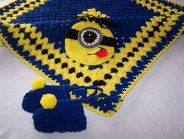 Image result for Minion Afghan Crochet Pattern