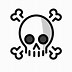 Image result for Skull. Emoji Background