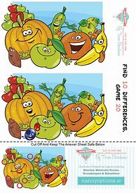 Image result for Spot the 10 Difference Printable