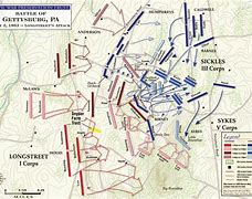 Image result for Gettysburg PA Map