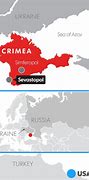 Image result for Russia Crimea Bridge Map