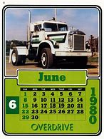 Image result for Big Rig Calendar 1980