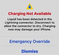 Image result for Liquid Damage Message On iPhone