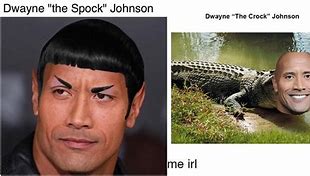 Image result for Da Rock Johnson Meme
