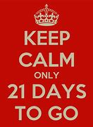 Image result for 21 Days to Go