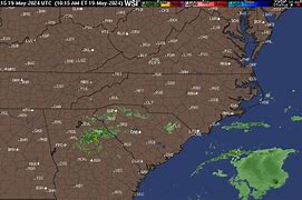 Image result for Charlotte Weather Map
