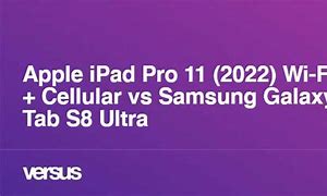 Image result for iPad Pro vs Samsung Tab S8 Ultra