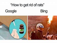 Image result for Dirty Bing vs Google Meme