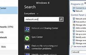 Image result for Network and Sharing Center Windows 7