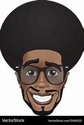 Image result for Smiley-Face Emoji with and Afro