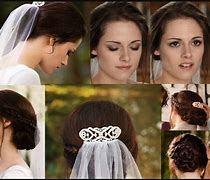 Image result for Bella Swan Wedding Hair