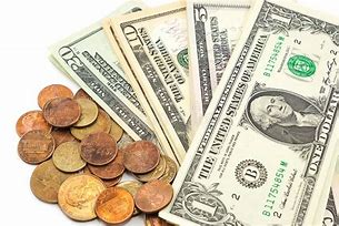 Image result for money bill and coin