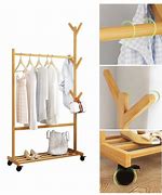 Image result for bamboo clothes hanger