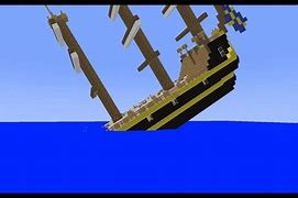 Image result for Minecraft Ships Sinking