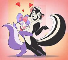 Image result for Cartoon Pepe Le Pew Girlfriend
