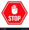 Image result for Stop Sign with Hand