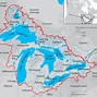 Image result for Canada Map with Rivers and Lakes