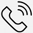 Image result for Phone Call Logo White