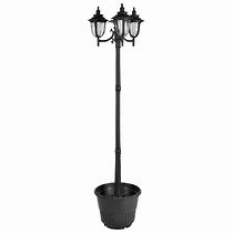 Image result for 3 Light Outdoor Lamp Post