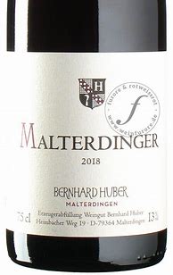 Image result for Bernhard Huber Malterdinger Spatburgunder
