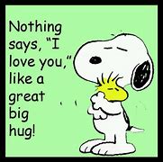 Image result for Snoopy Hugs Feel Better