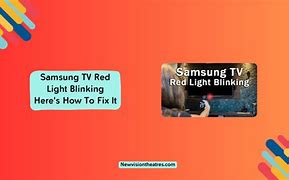 Image result for Samsung TV Red-Light Blinking