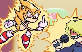 Image result for FNF Fleetway Sonic Human