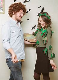 Image result for Bob Ross and Happy Tree Costume