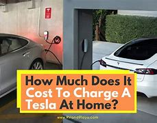 Image result for How Much Does a Tesla Cost to Charge
