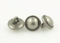 Image result for Domed Metal Buttons